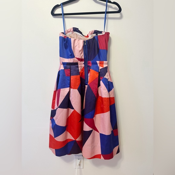 Marc Marc Jacob taboo silk blend womens flare dress size 4 - Picture 9 of 10